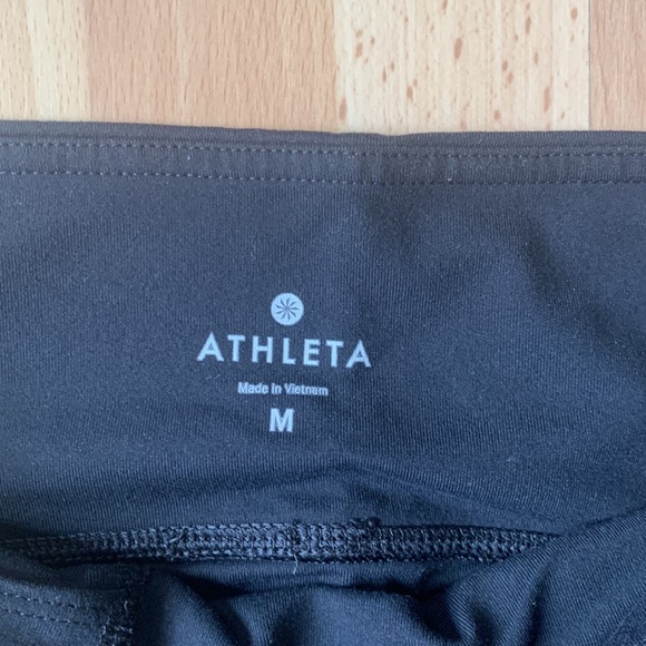 Athleta Flared Black Leggings - Picture 4 of 6